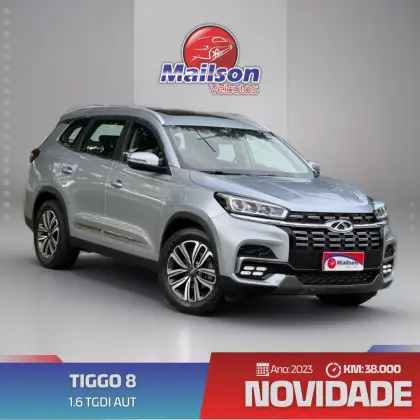 CAOA CHERY TIGGO 8 1.6 TGDI GASOLINA TXS DCT