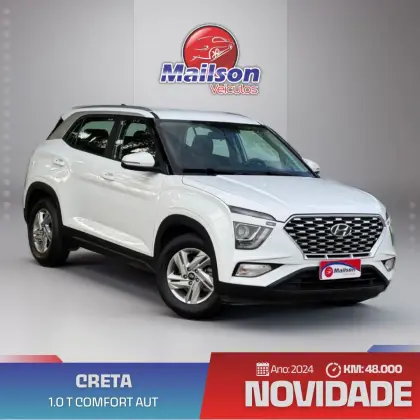 HYUNDAI CRETA 1.0 TGDI FLEX COMFORT AUTOMÁTICO