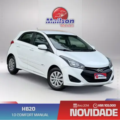 HYUNDAI HB20 1.0 COMFORT 12V FLEX 4P MANUAL