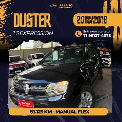 RENAULT DUSTER 1.6 16V SCE FLEX EXPRESSION MANUAL