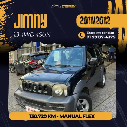SUZUKI JIMNY 1.3 4SUN 4X4 16V GASOLINA 2P MANUAL