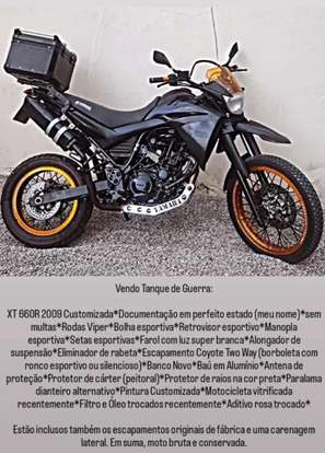 YAMAHA-XT 660R-2009