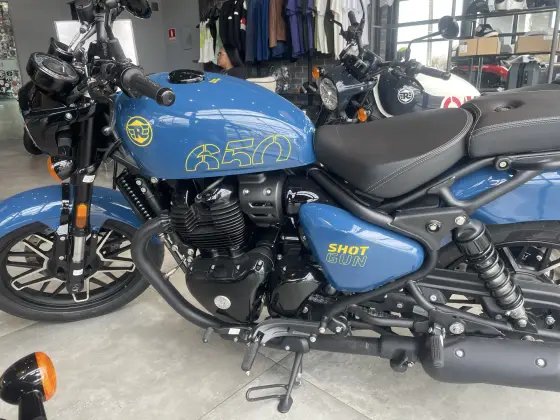 ROYAL ENFIELD SHOTGUN 650 PLASMA BLUE 