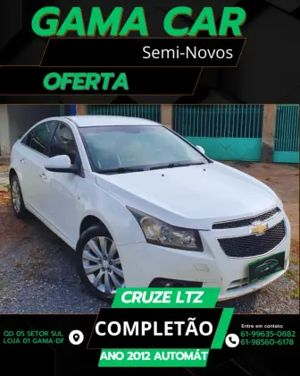 CHEVROLET CRUZE 1.8 LTZ 16V FLEX 4P AUTOMÁTICO CHEVROLET CRUZE 1.8 LTZ 16V FLEX 4P AUTOMÁTICO