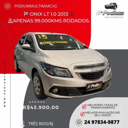 CHEVROLET ONIX 1.0 MPFI LT 8V FLEX 4P MANUAL CHEVROLET ONIX 1.0 MPFI LT 8V FLEX 4P MANUAL