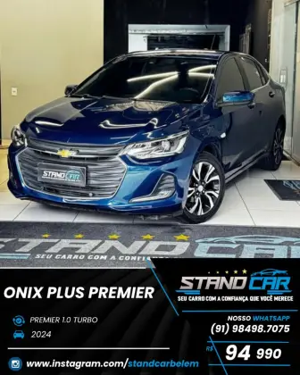 CHEVROLET ONIX 1.0 TURBO FLEX PLUS PREMIER AUTOMÁTICO