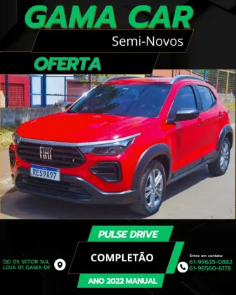 FIAT PULSE 1.3 FLEX DRIVE MANUAL FIAT PULSE 1.3 FLEX DRIVE MANUAL