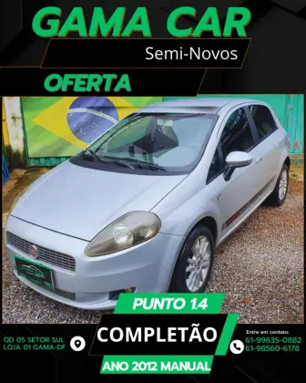 FIAT PUNTO 1.4 ATTRACTIVE ITALIA 8V FLEX 4P MANUAL