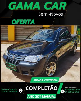 FIAT STRADA 1.4 MPI FIRE CE 8V FLEX 2P MANUAL FIAT STRADA 1.4 MPI FIRE CE 8V FLEX 2P MANUAL