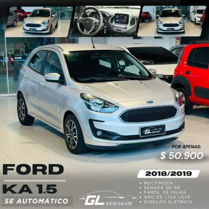 FORD KA 1.5 TI-VCT FLEX SE AUTOMÁTICO