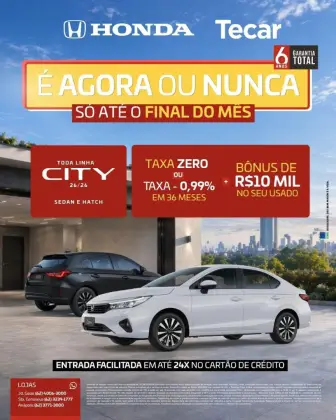 HONDA CITY 1.5 i-VTEC FLEX EXL CVT