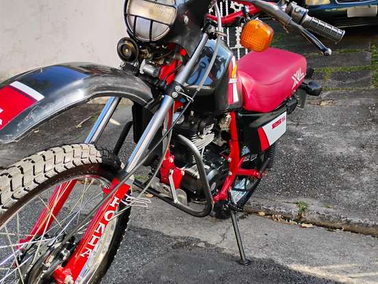 HONDA-XL 125S HONDA-XL 125S-1988