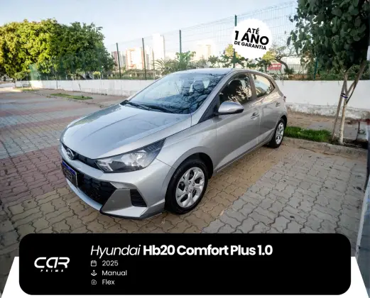 HYUNDAI HB20 1.0 12V FLEX COMFORT PLUS MANUAL