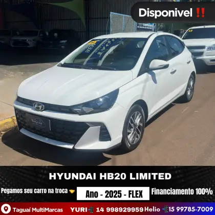 HYUNDAI HB20 1.0 12V FLEX LIMITED PLUS MANUAL