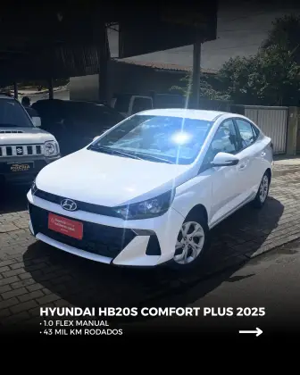 HYUNDAI HB20S 1.0 12V FLEX COMFORT PLUS MANUAL
