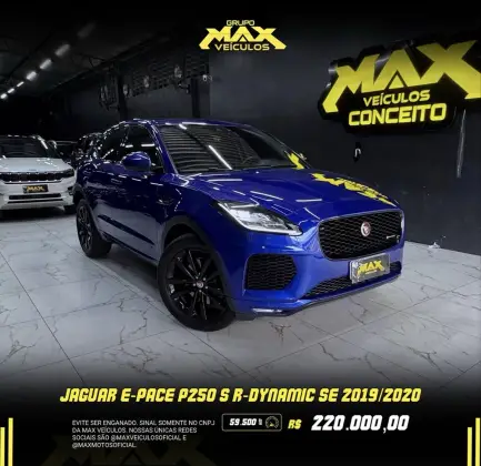 JAGUAR E-PACE 2.0 16V P250 FLEX R-DYNAMIC S AWD AUTOMÁTICO