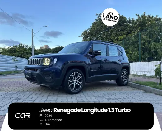 JEEP RENEGADE 1.3 T270 TURBO FLEX LONGITUDE AT6