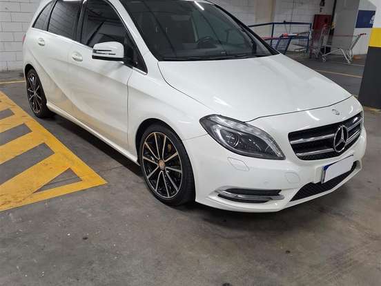 MERCEDES-BENZ-B 200-1.6 SPORT TURBO GASOLINA 4P AUTOMÁTICO MERCEDES-BENZ-B 200-2012