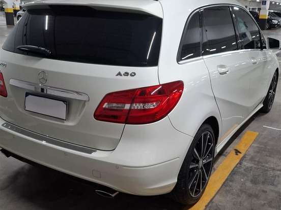 MERCEDES-BENZ-B 200-1.6 SPORT TURBO GASOLINA 4P AUTOMÁTICO MERCEDES-BENZ-B 200-2012