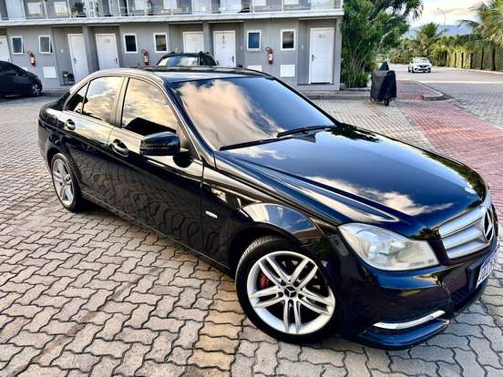 MERCEDES-BENZ-C 180-1.8 CGI CLASSIC 16V TURBO GASOLINA 4P AUTOMÁTICO MERCEDES-BENZ-C 180-2012