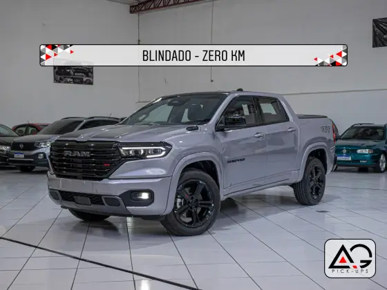RAM RAMPAGE 2.0 HURRICANE 4 TURBO GASOLINA R/T 4X4 AUTOMÁTICO
