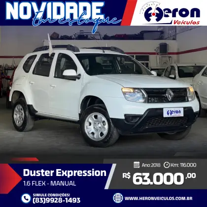 RENAULT DUSTER 1.6 16V SCE FLEX EXPRESSION MANUAL