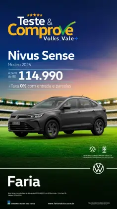 VOLKSWAGEN NIVUS 1.0 200 TSI TOTAL FLEX SENSE AUTOMÁTICO