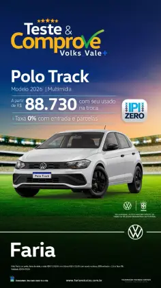 VOLKSWAGEN POLO 1.0 MPI TRACK MANUAL