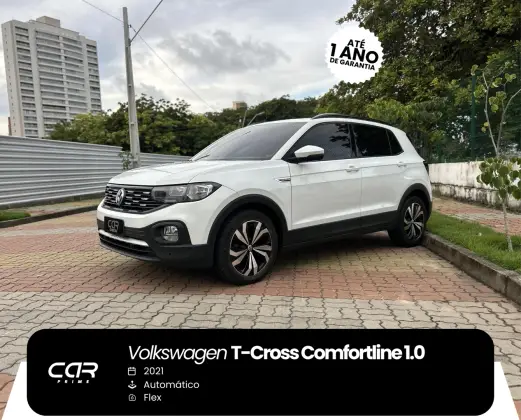 VOLKSWAGEN T-CROSS 1.0 200 TSI TOTAL FLEX COMFORTLINE AUTOMÁTICO