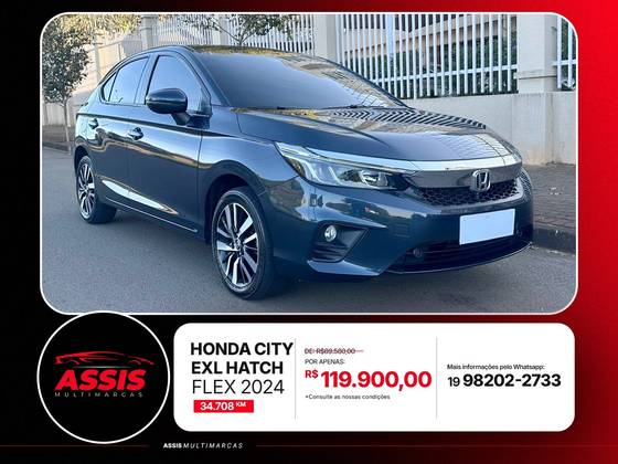 HONDA CITY 1.5 i-VTEC FLEX HATCH EXL CVT