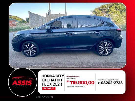 HONDA-CITY-1.5 i-VTEC FLEX HATCH EXL CVT HONDA-CITY-2024