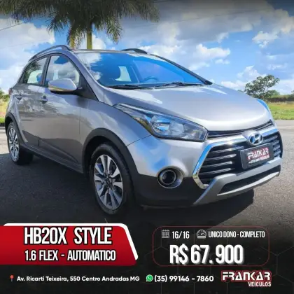 HYUNDAI HB20X 1.6 16V STYLE FLEX 4P AUTOMÁTICO