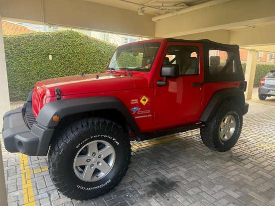 JEEP-WRANGLER-3.8 SPORT 4X4 TETO RIGIDO V6 12V GASOLINA 2P AUTOMÁTICO JEEP-WRANGLER-2010