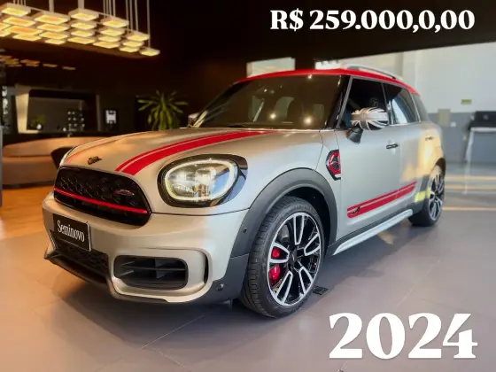 MINI COUNTRYMAN 2.0 16V TWINPOWER TURBO GASOLINA JOHN COOPER WORKS ALL4 STEPTRONIC