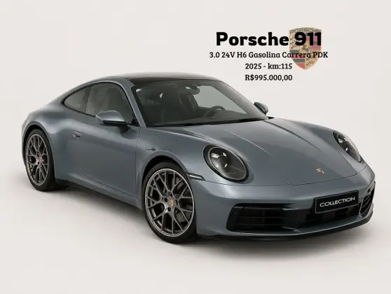 PORSCHE 911 3.0 24V H6 GASOLINA CARRERA PDK PORSCHE 911 3.0 24V H6 GASOLINA CARRERA PDK