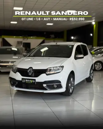 RENAULT SANDERO 1.6 GT LINE LIMITED FLEX 4P MANUAL