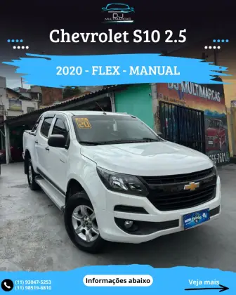 CHEVROLET S10 2.5 ADVANTAGE 4X2 CD 16V FLEX 4P MANUAL