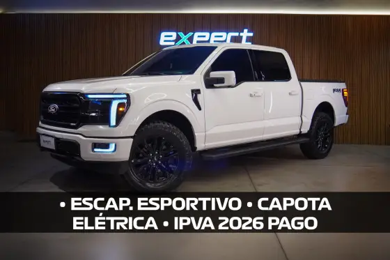 FORD F-150 5.0 V8 GASOLINA CD LARIAT BLACK FX4 AUTOMÁTICO