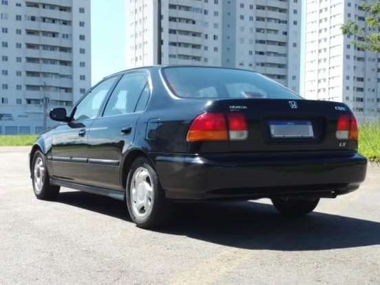 HONDA-CIVIC-1.6 LX 16V GASOLINA 4P AUTOMÁTICO HONDA-CIVIC-1998