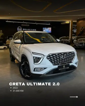 HYUNDAI CRETA 2.0 FLEX ULTIMATE AUTOMÁTICO