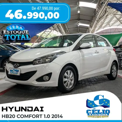 HYUNDAI HB20 1.0 COMFORT 12V FLEX 4P MANUAL