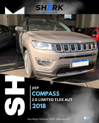 JEEP COMPASS 2.0 16V FLEX LIMITED AUTOMÁTICO