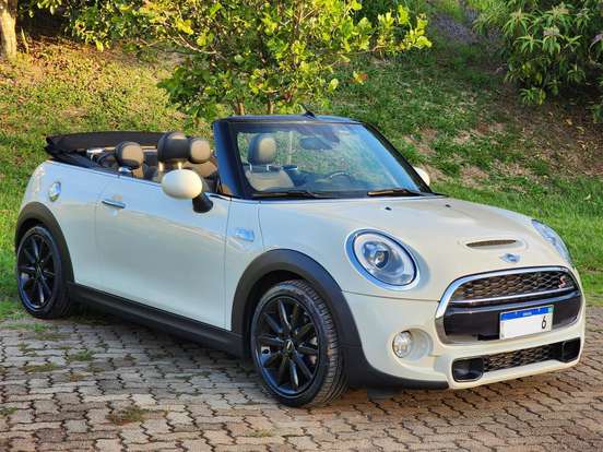 MINI-COOPER-2.0 S CABRIO 16V TURBO GASOLINA 2P AUTOMÁTICO MINI-COOPER-2017