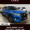 NISSAN KICKS 1.6 16V FLEXSTART SENSE XTRONIC NISSAN KICKS 1.6 16V FLEXSTART SENSE XTRONIC