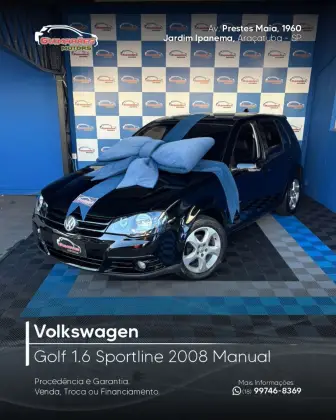 VOLKSWAGEN GOLF 1.6 MI SPORTLINE 8V FLEX 4P MANUAL