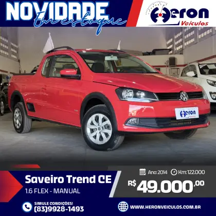 VOLKSWAGEN SAVEIRO 1.6 MI CE 8V FLEX 2P MANUAL G.VI