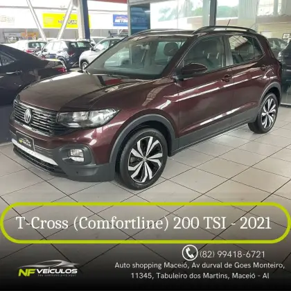 VOLKSWAGEN T-CROSS 1.0 200 TSI TOTAL FLEX AUTOMÁTICO