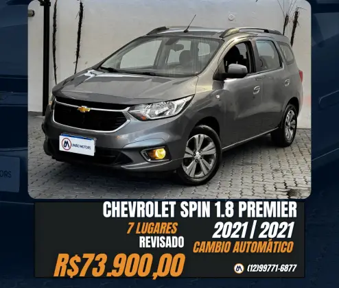 CHEVROLET SPIN 1.8 PREMIER 8V FLEX 4P AUTOMÁTICO
