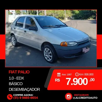 FIAT PALIO 1.0 MPI EDX 8V GASOLINA 4P MANUAL