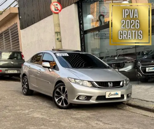HONDA CIVIC 1.8 EXS 16V FLEX 4P AUTOMÁTICO